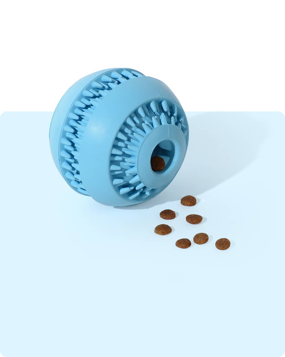 Treat Dispensing Dog Toy - Rubber Ball