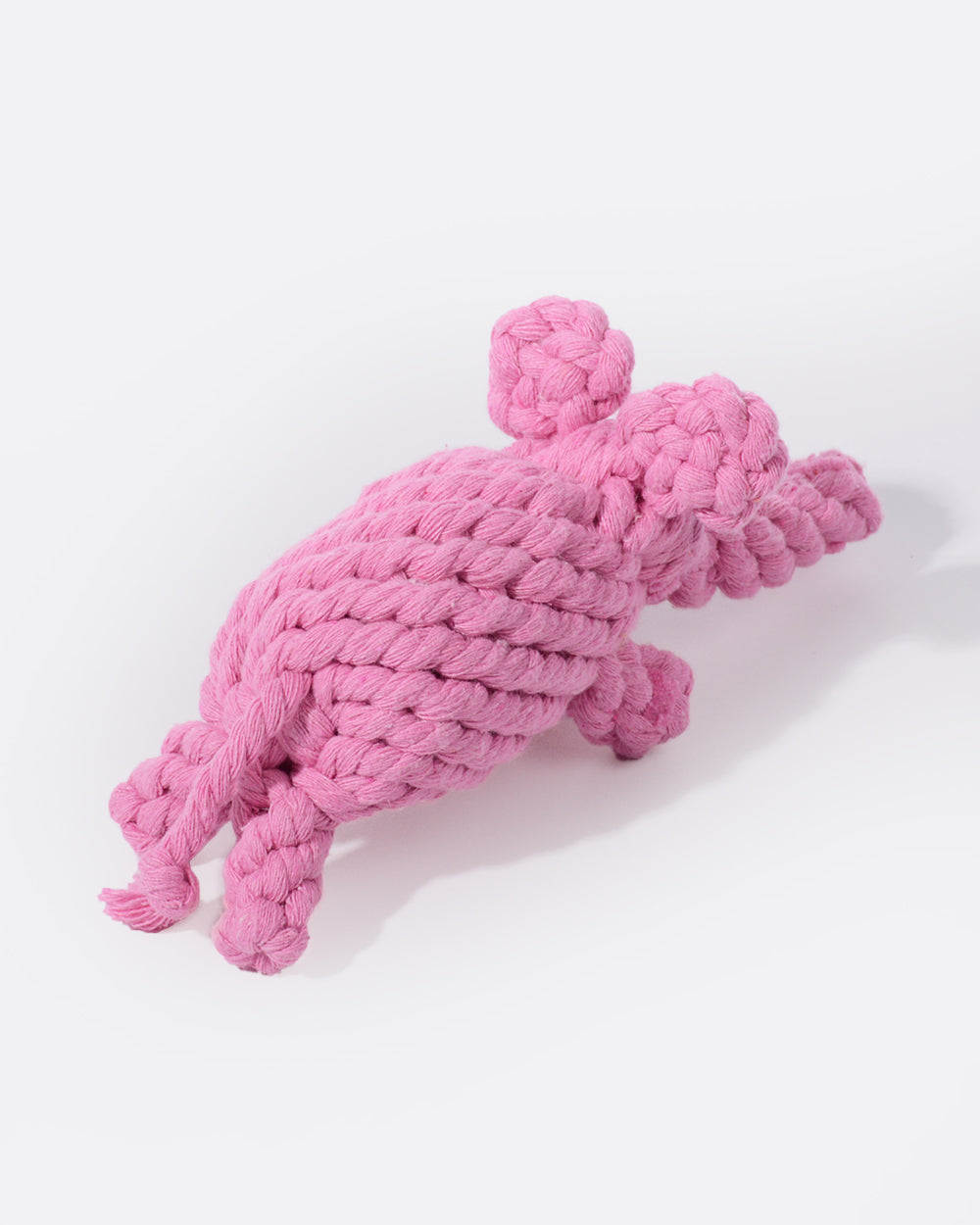 Animal Design Cotton Rope Dog Toy - Elephant