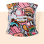 Bella & Pal × PJai & Friends Washable Male Dog Belly Band - Fuzzy Friends