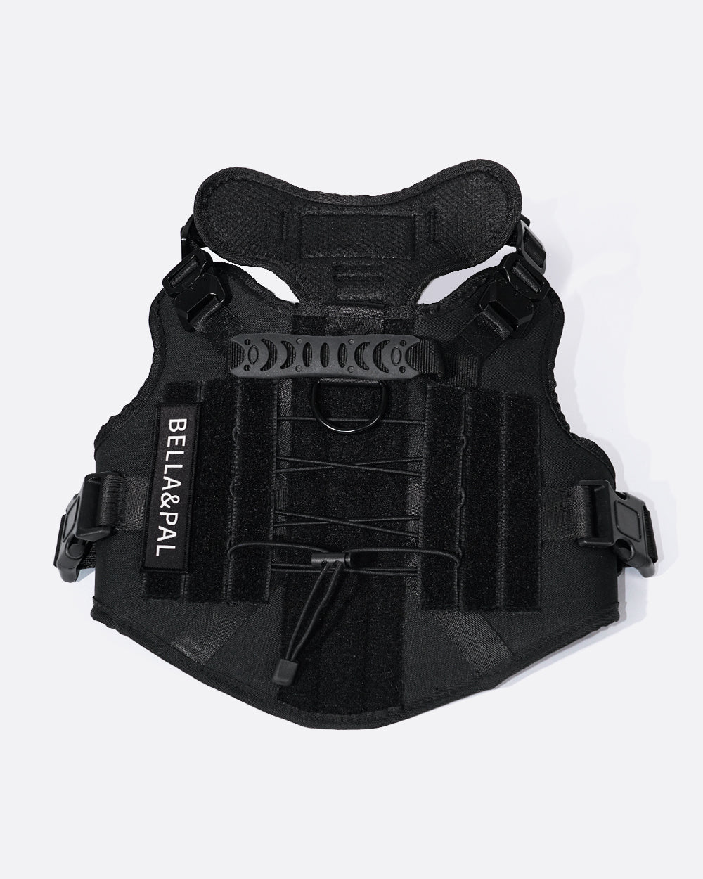Heavy Duty Tactical No Pull Dog Harness - Classic Black