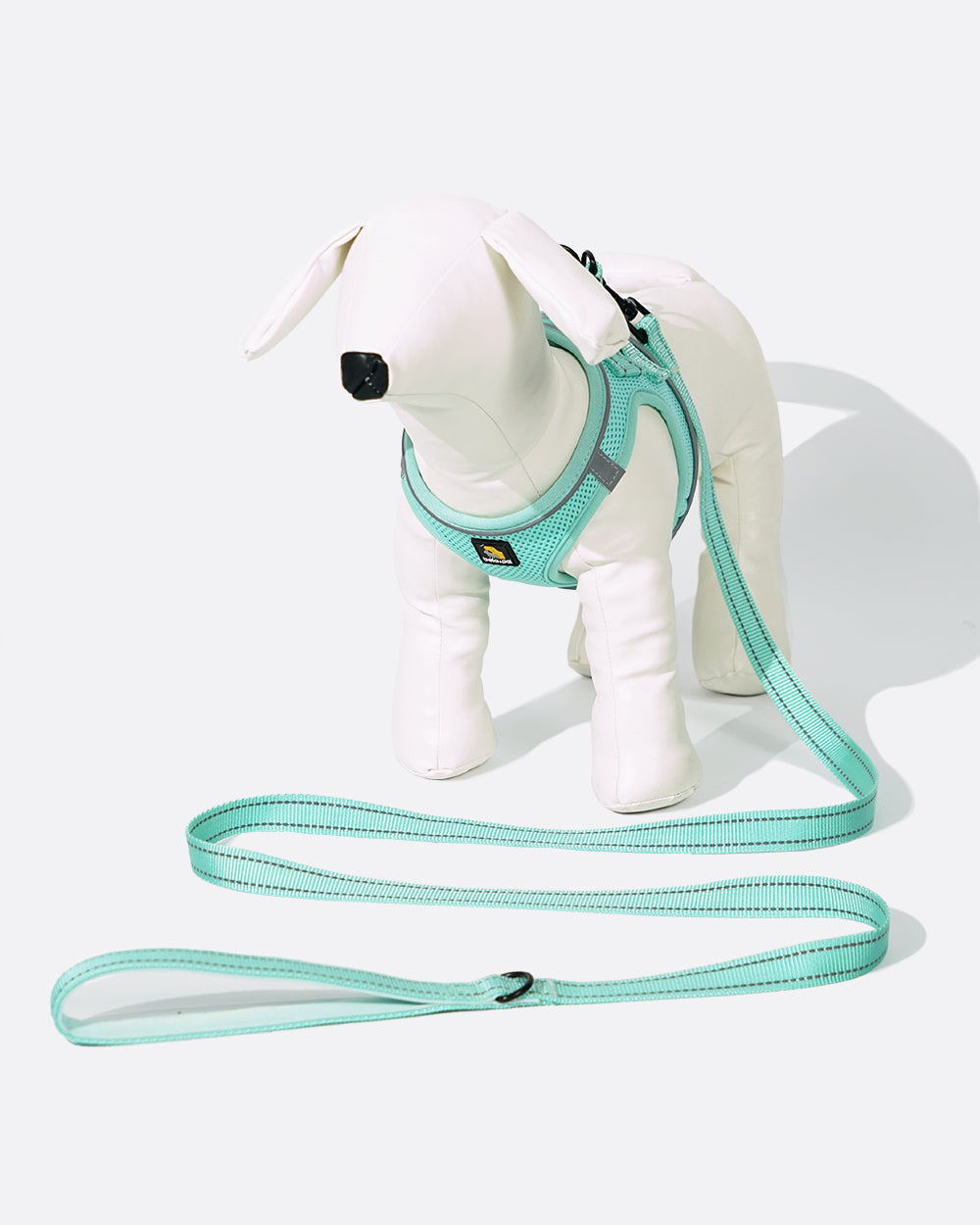 OxyMesh Velcro Step-in Harness and Leash Set - Mint Green