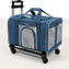 Rolling Pet Carrier with Detachable Trolley - Sky Sailor