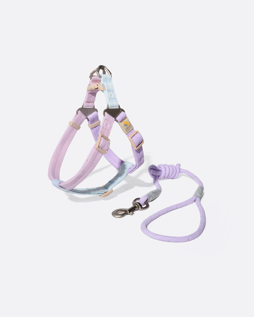 Soft Move Light Step-in Harness and Leash Set - Aurora